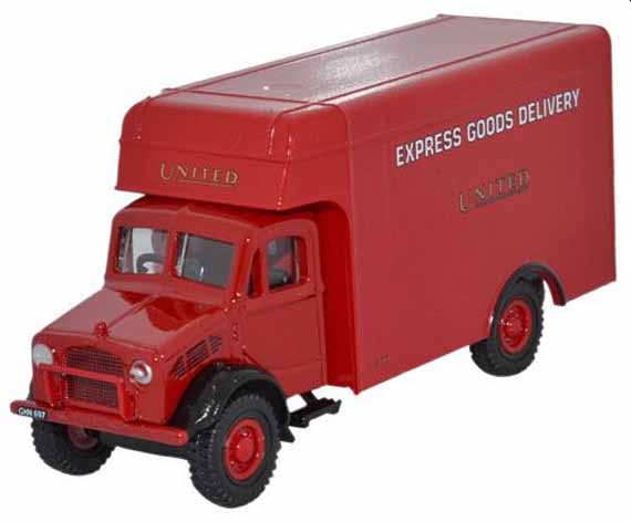 United Bedford OW Luton Boxvan Lorry.